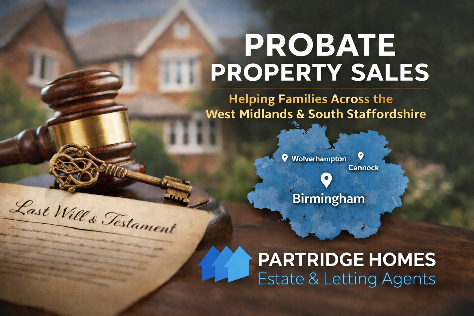Probate Property Sales – Helping Families Across the West Midlands